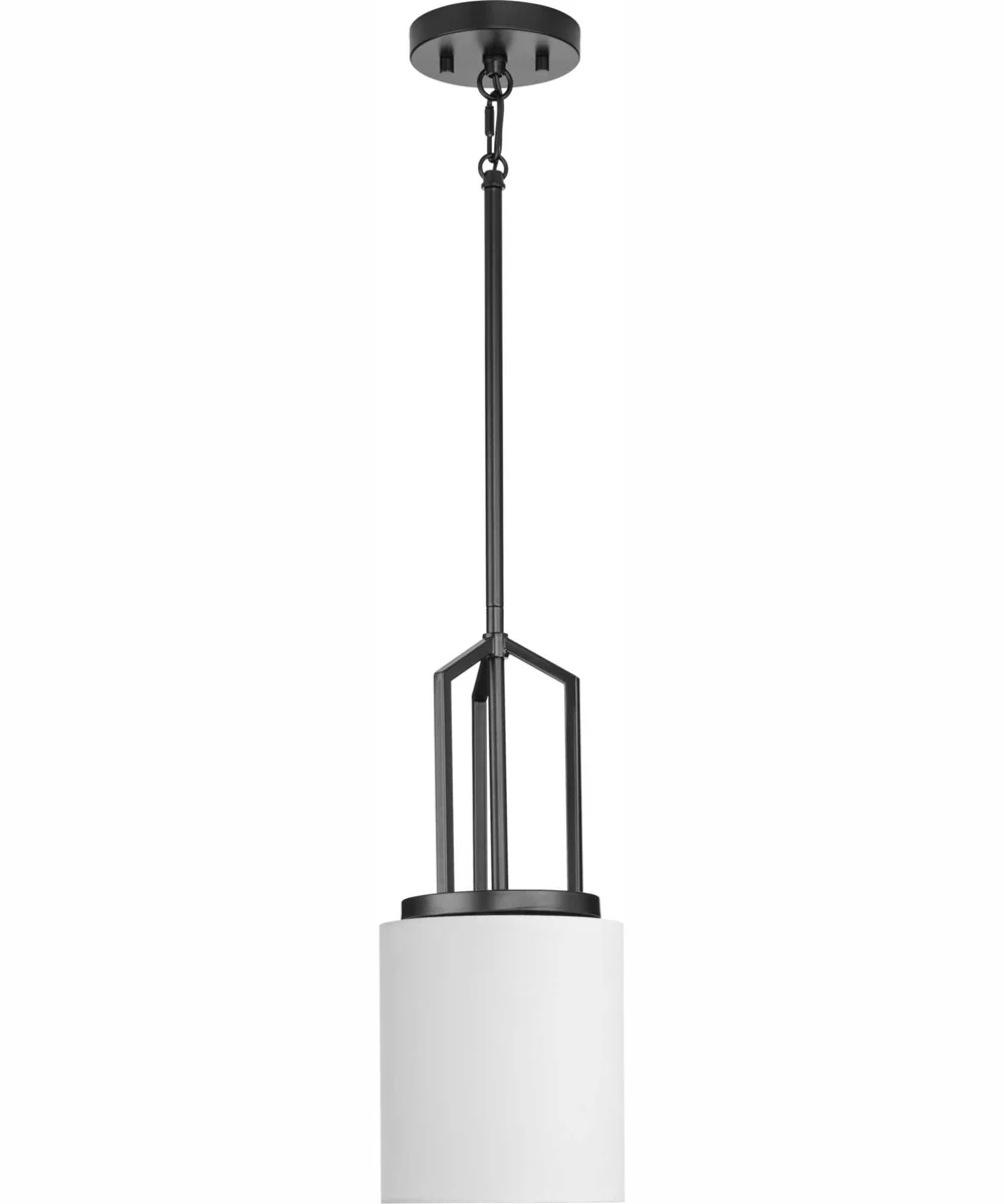 Goodwin 1-Light Modern Farmhouse Pendant Matte Black - Image 6