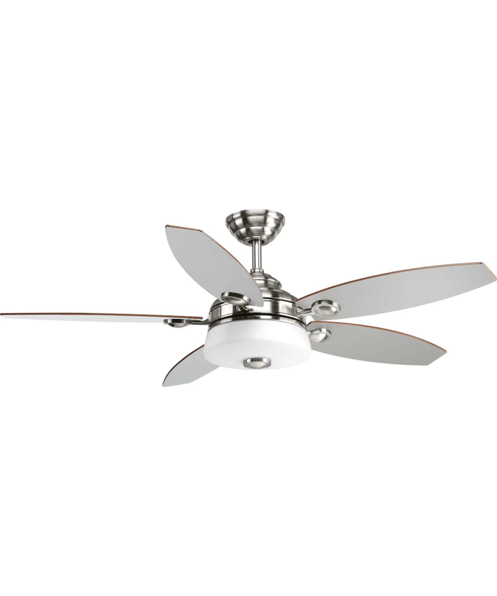 Graceful 54" 5 Blade Fan w/ LED Light Brushed Nickel - Image 10