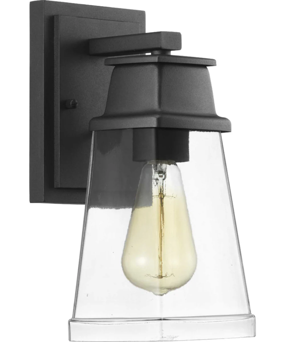 Greene Ridge 1-Light Small Wall Lantern Textured Black - Image 4