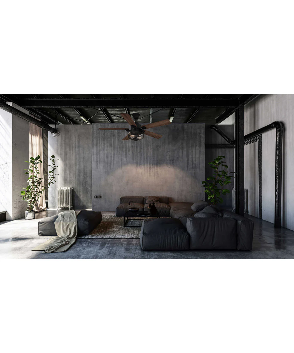 Greer 54" 5-Blade Ceiling Fan Gilded Iron - Image 4