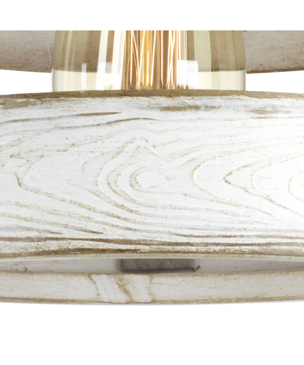 Gulliver 1-Light Coastal Pendant Light Galvanized Finish - Image 6