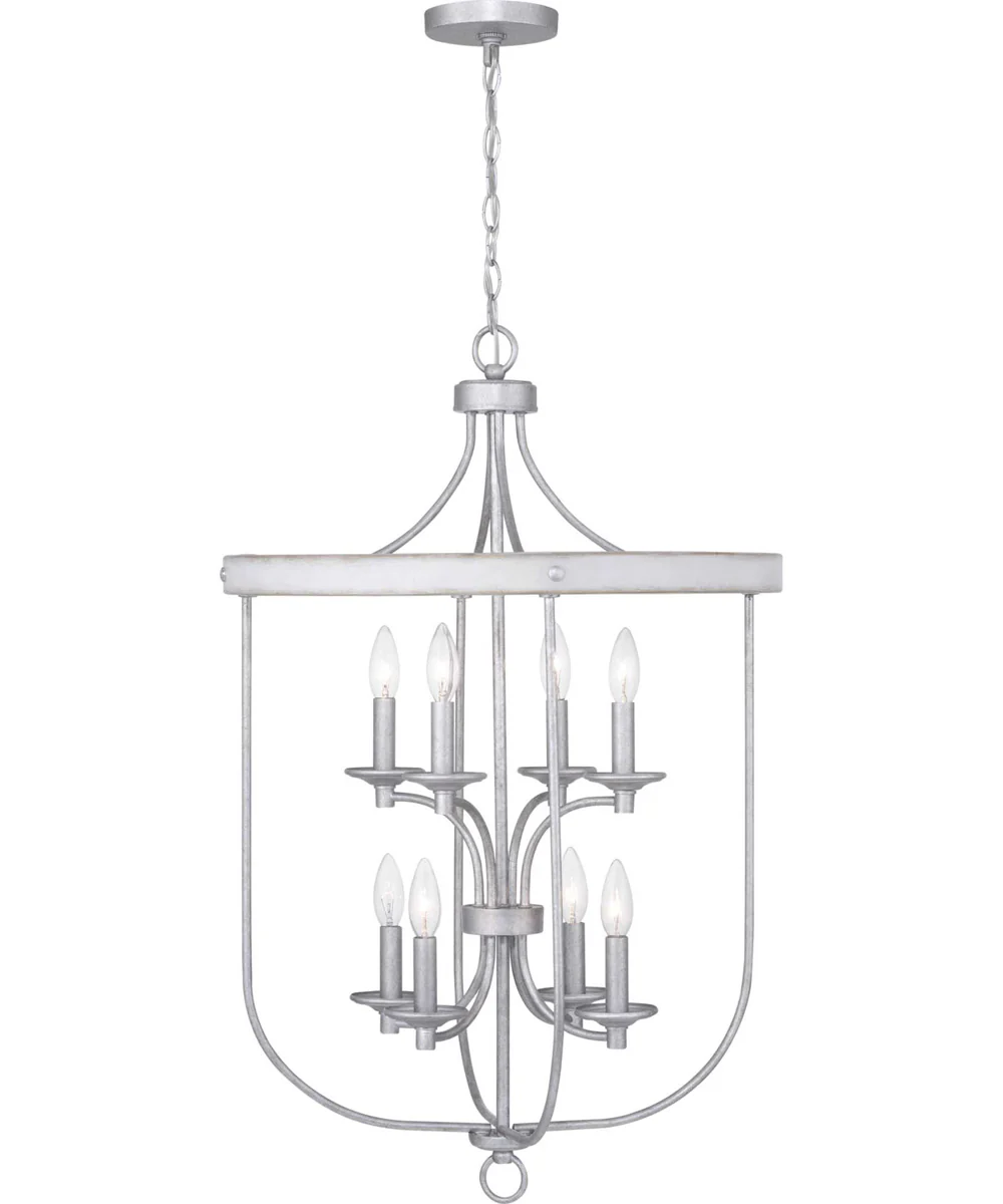 Gulliver 8-Light Foyer Galvanized Finish - Image 2