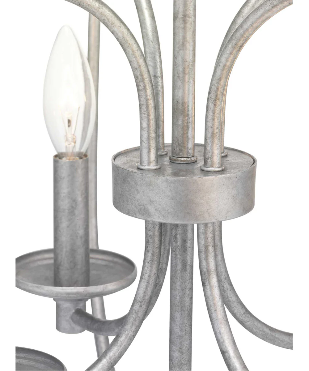 Gulliver 8-Light Foyer Galvanized Finish - Image 4