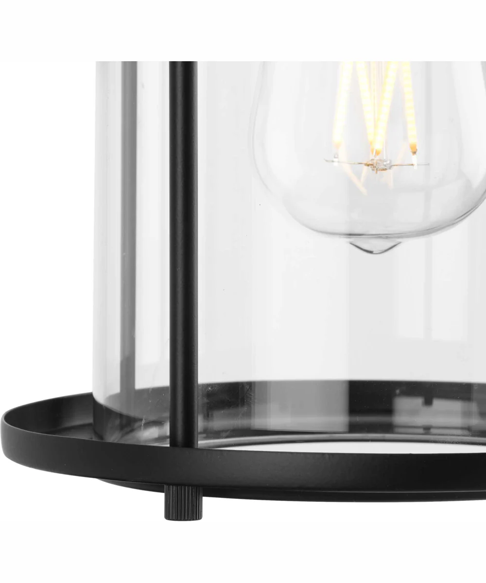 Gunther 1-Light Modern Farmhouse Medium Wall Lantern Matte Black - Image 8