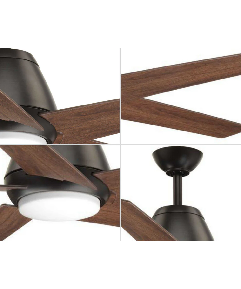 Gust 54" 5-Blade Ceiling Fan Antique Bronze - Image 8