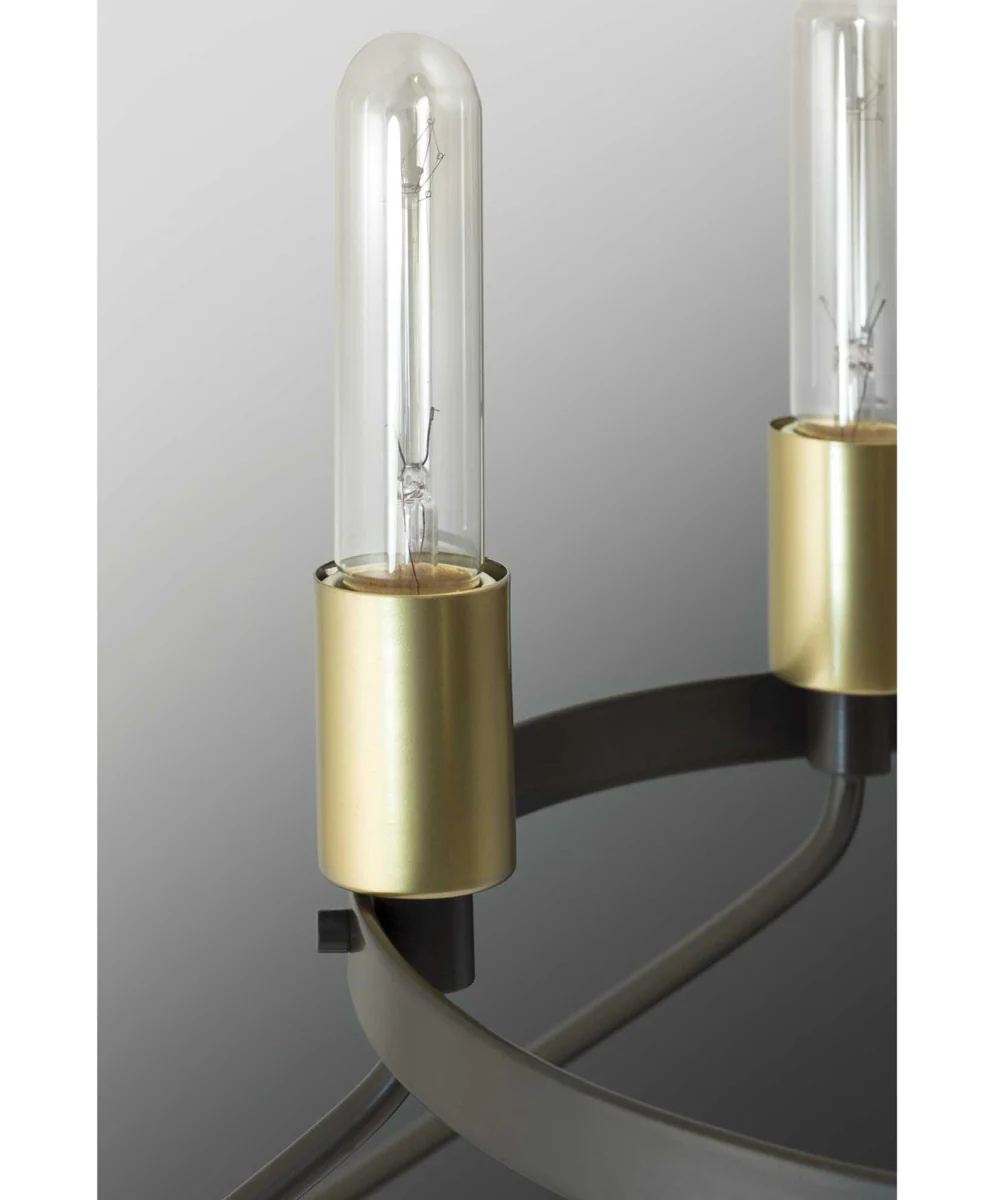 Hangar 2-Light 16"w Semi-Flush Mount/Pendant Convertible Light Fixture Antique Bronze by Progress - Image 12