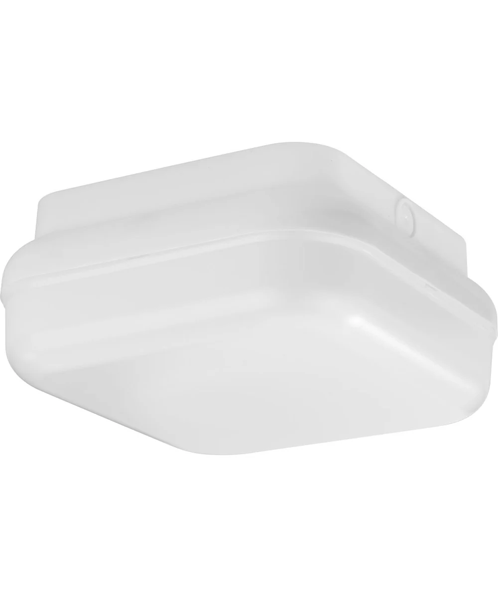 Hard Nox 10" Square Flush Mount Light Satin White