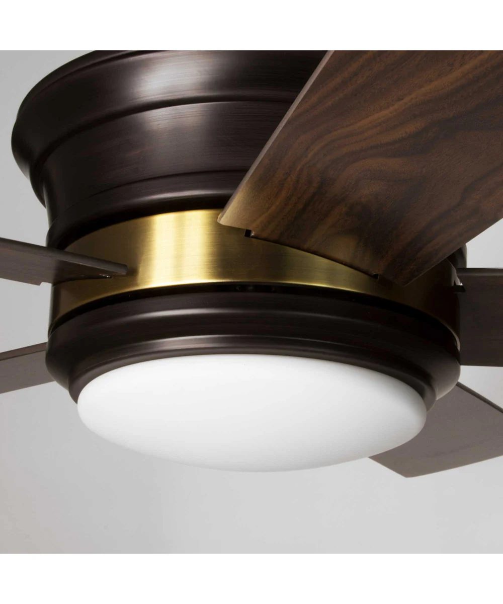 Harranvale 54" 5 Blade Fan w/ LED Light Antique Bronze - Image 3