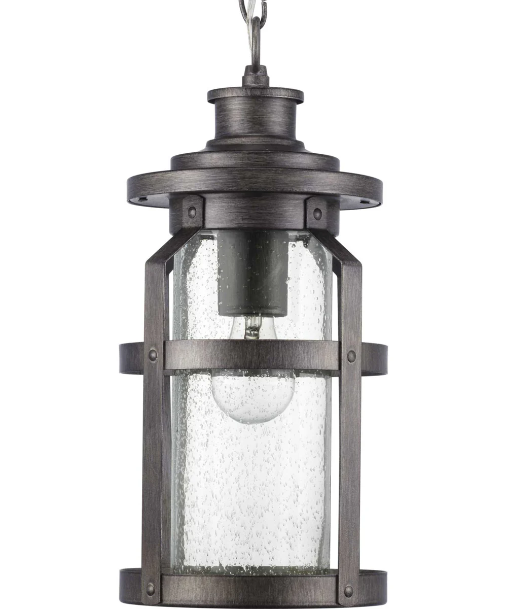 Haslett 1-Light Hanging Lantern Antique Pewter - Image 2