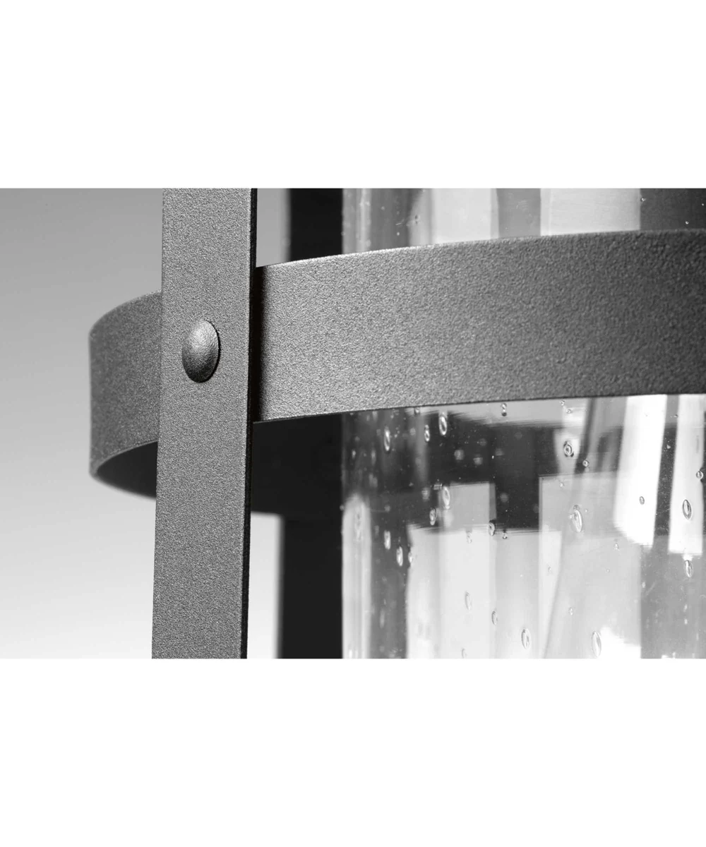 Haslett 1-Light Hanging Lantern Textured Black - Image 6