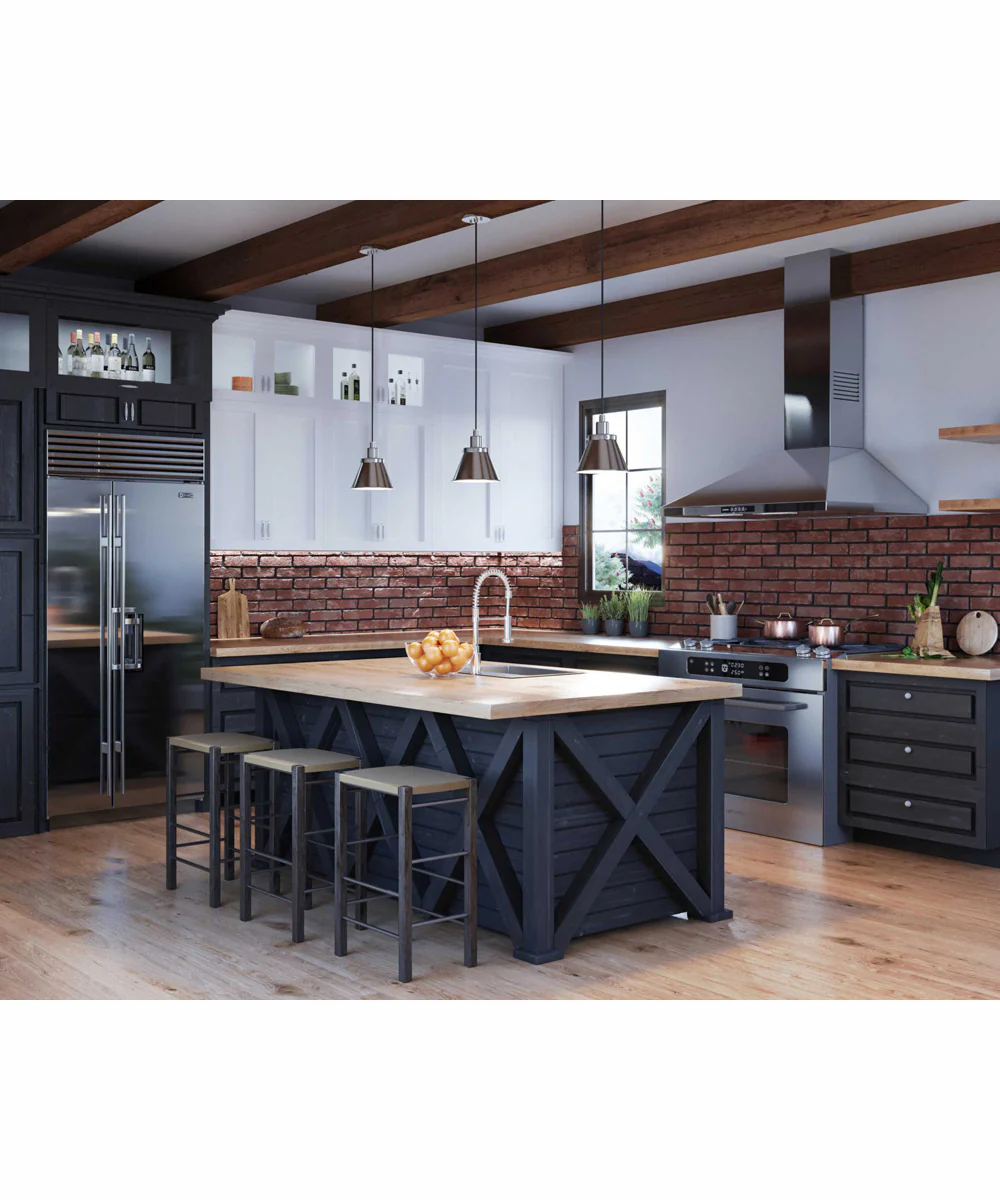 Hinton 1-Light Modern Farmhouse Pendant Brushed Nickel - Image 2