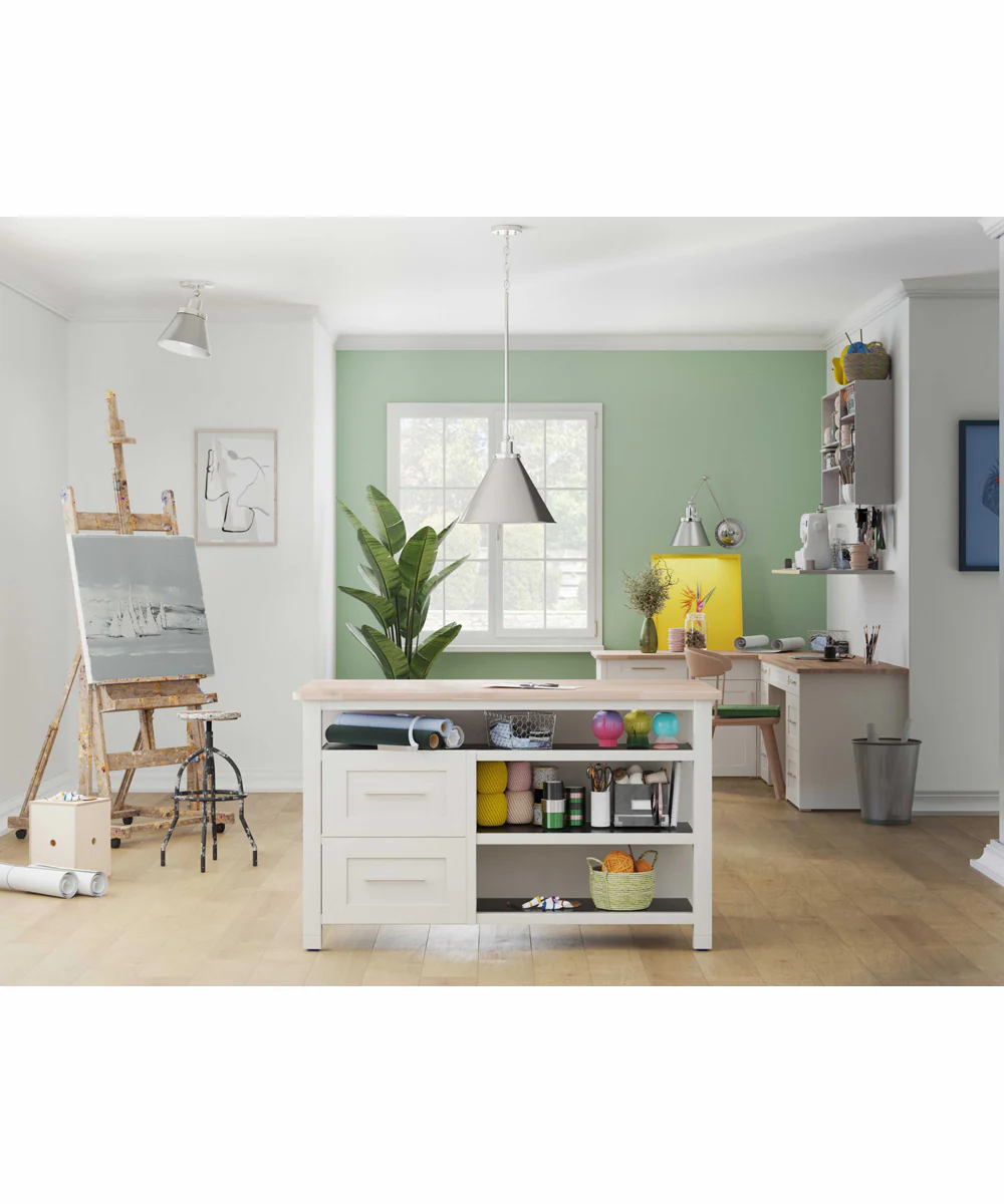 Hinton 1-Light Modern Farmhouse Pendant Brushed Nickel - Image 2