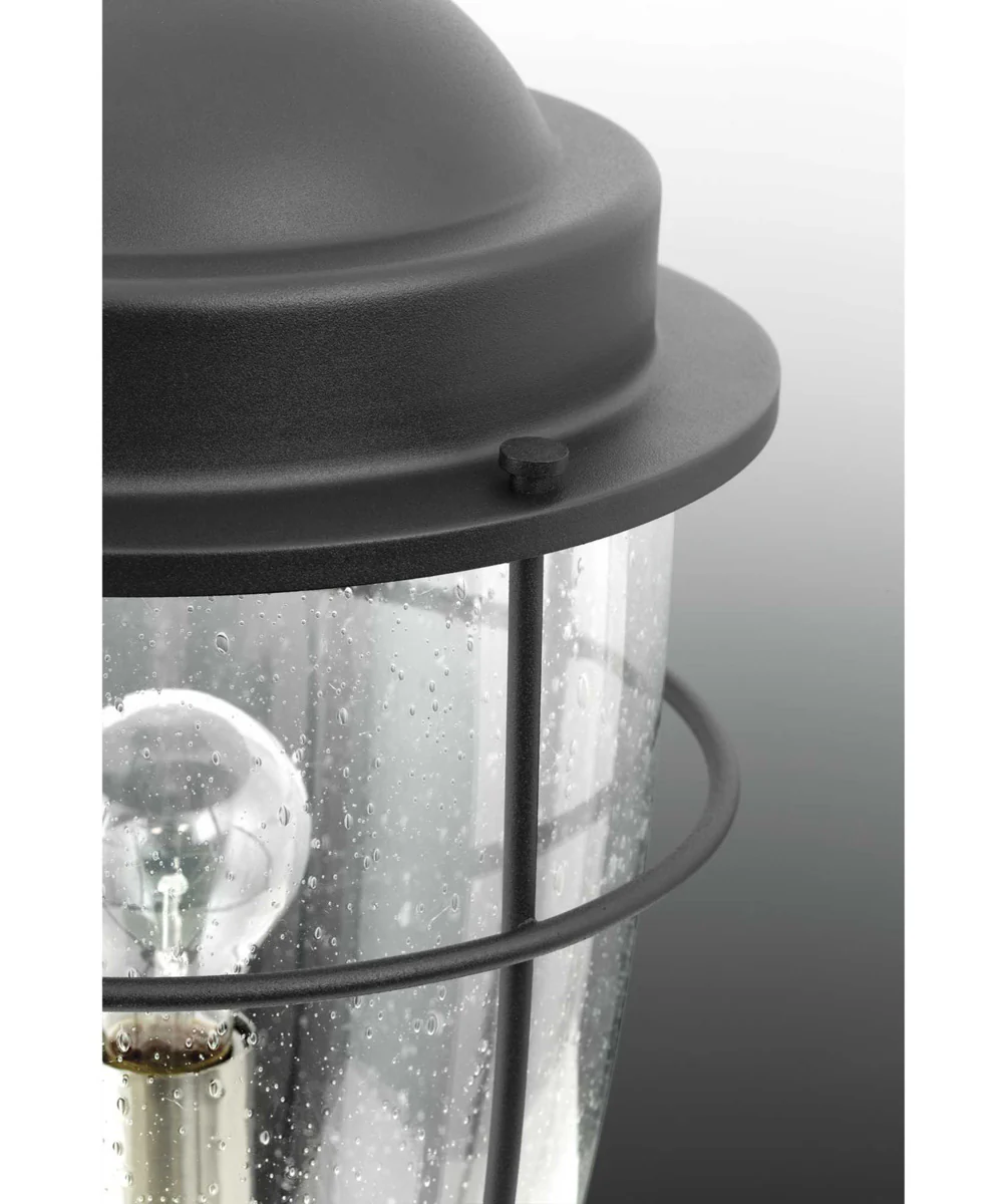Holcombe Small Wall Lantern Textured Black - Image 3