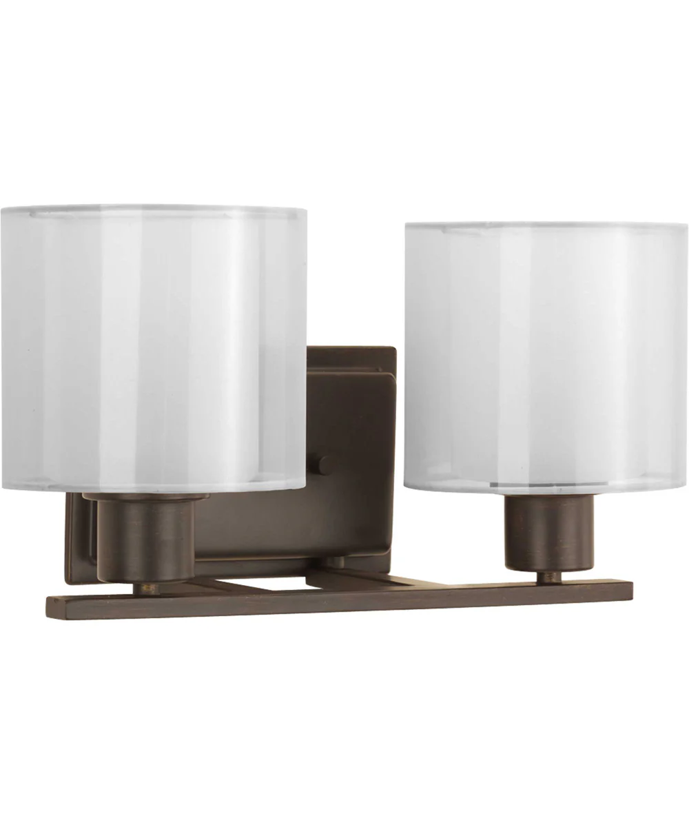 Invite 2-Light Bath & Vanity Antique Bronze