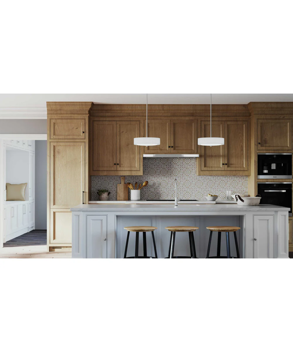 Invite 3-Light 15" Semi-Flush Convertible Brushed Nickel - Image 3