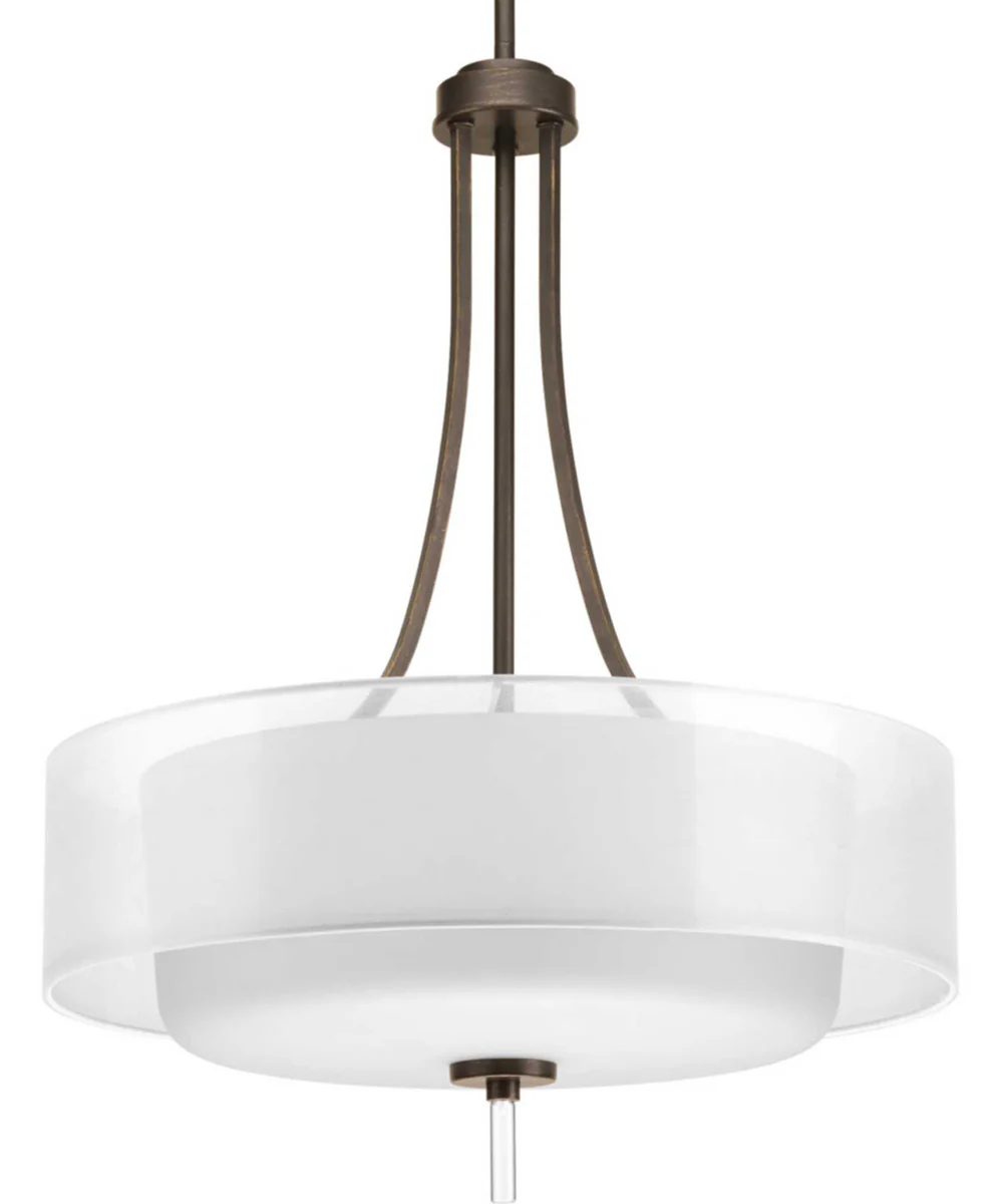 Invite 4-Light Pendant Antique Bronze