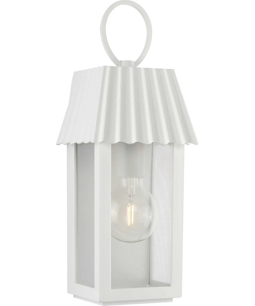 Jeffrey Alan Marks Point Dume Hook Pond Outdoor Wall Lantern Shelter White
