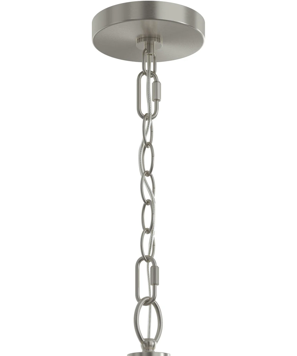Jheni 3-Light Foyer Pendant Brushed Nickel - Image 5