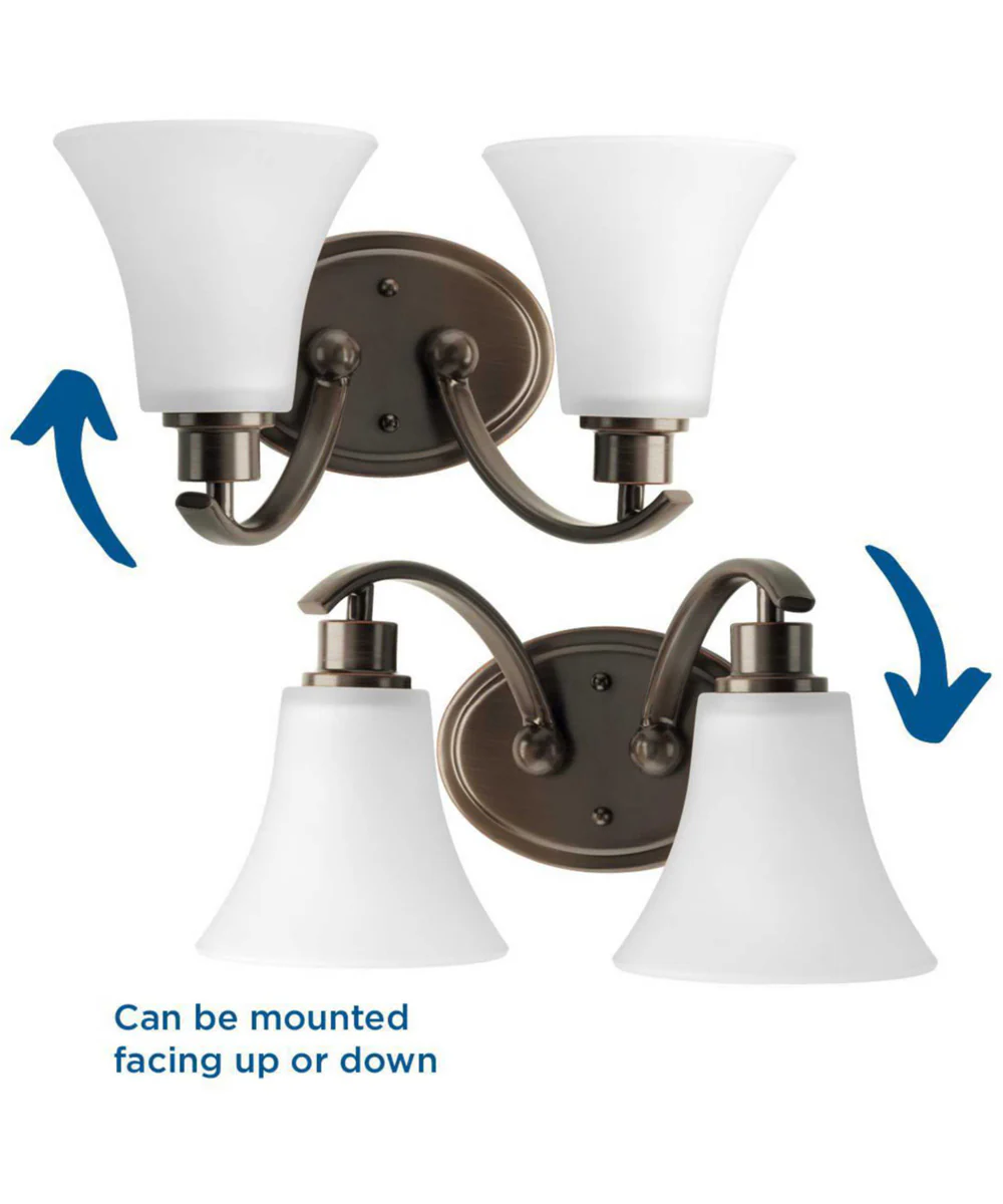 Joy 2-Light Bath & Vanity Antique Bronze - Image 3