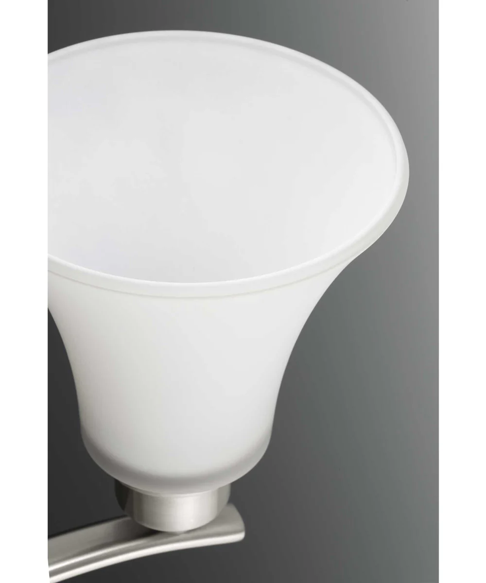 Joy 4-Light Etched Glass Traditional Bath Vanity Light Brushed Nickel - Image 8