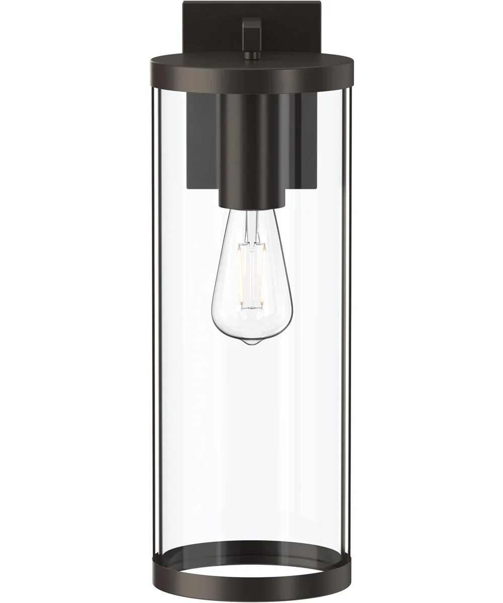 Kagen Extra Large Outdoor Wall Light with Clear Glass Panels Antique Bronze - Image 6