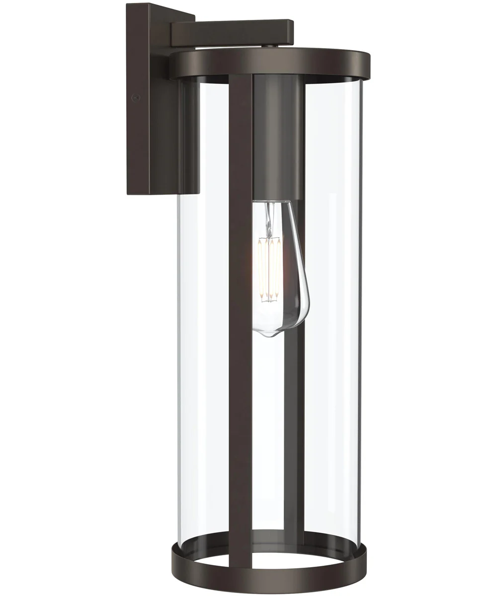 Kagen Extra Large Outdoor Wall Light with Clear Glass Panels Antique Bronze - Image 7