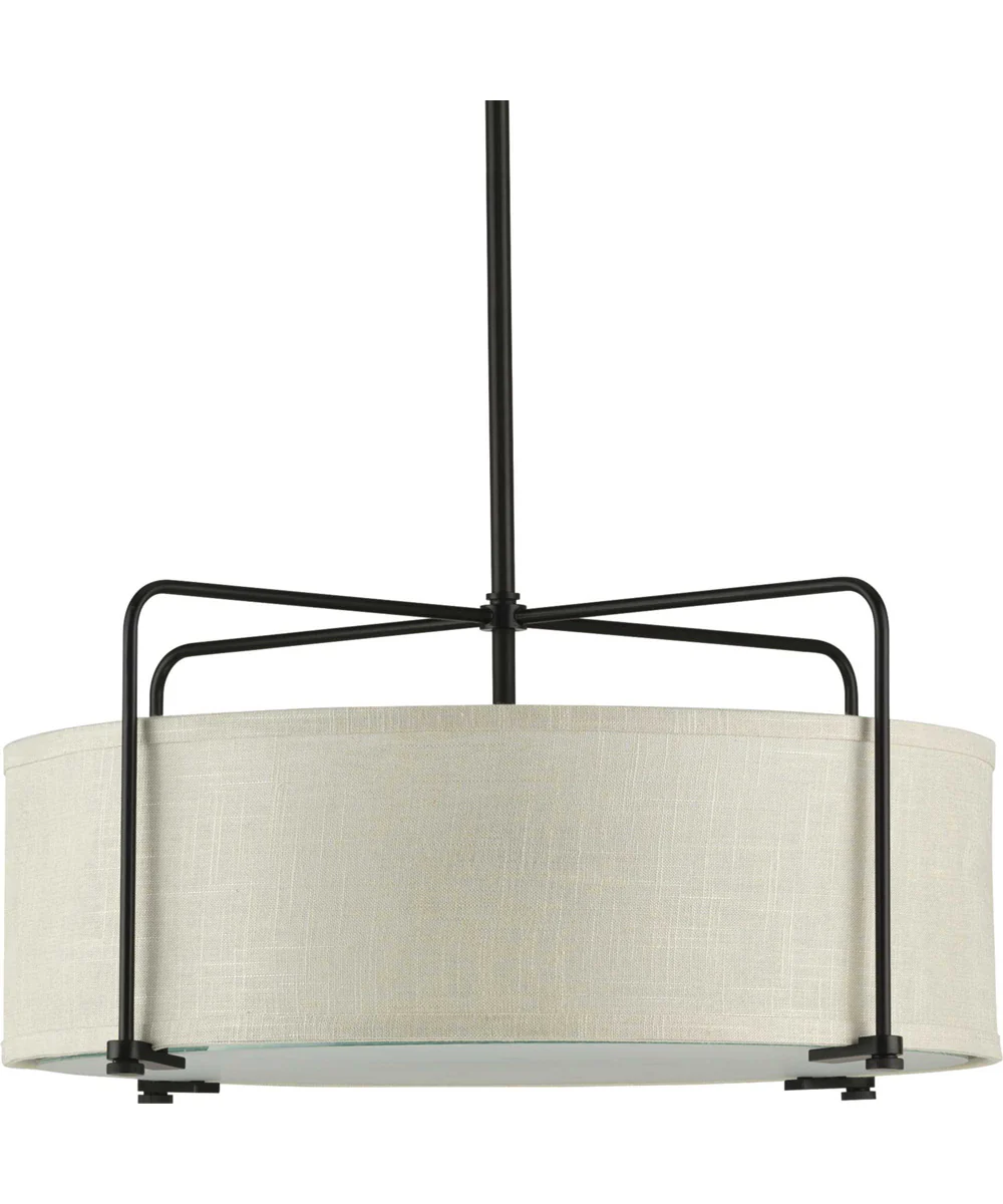 Kempsey 3-Light Semi-Flush Convertible Antique Bronze - Image 8
