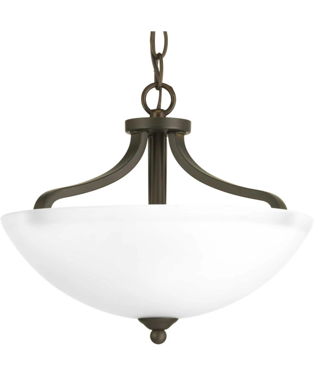 Laird 13" Semi-Flush Convertible Antique Bronze - Image 5