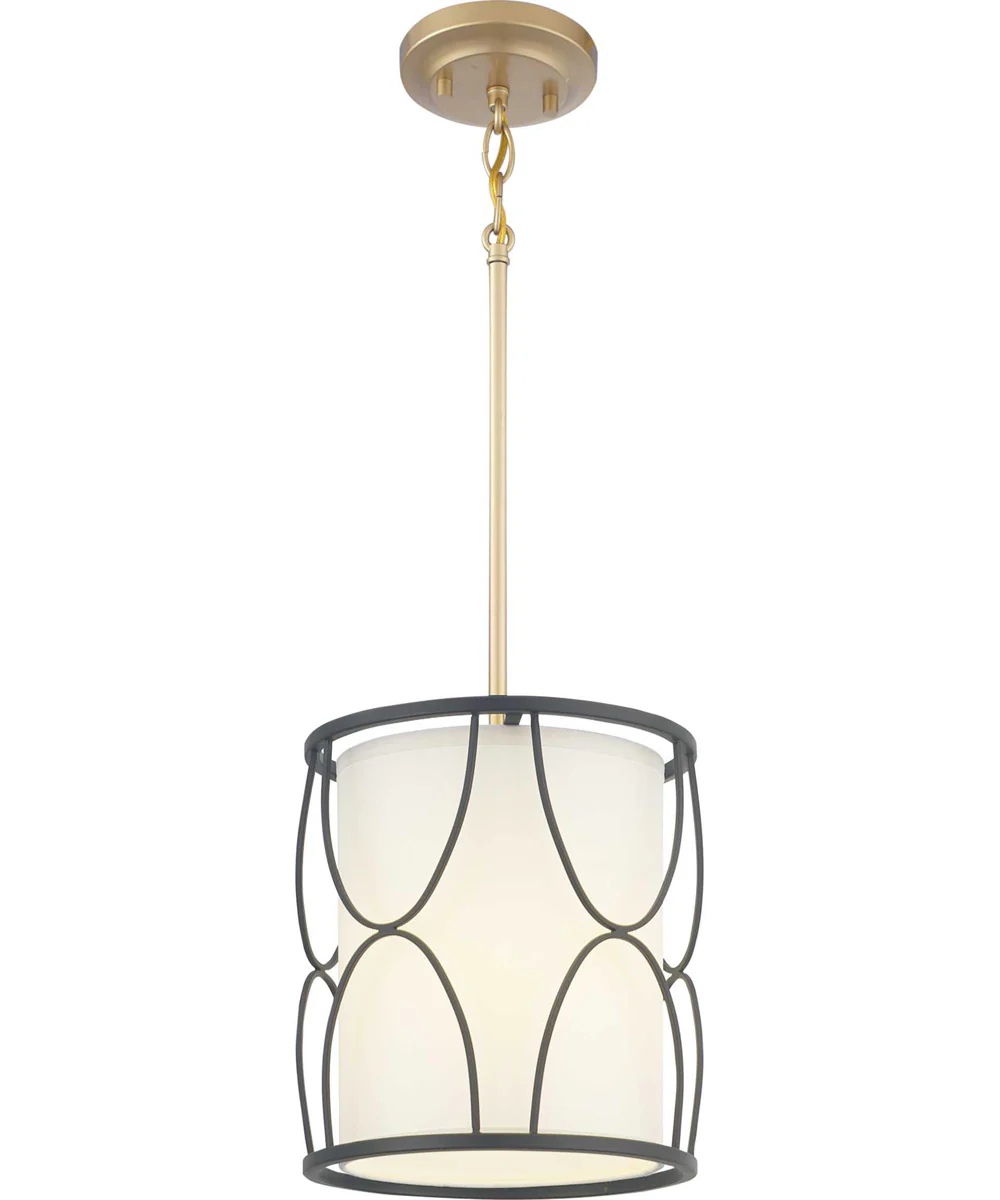 Landree 1-Light Mini-Pendant Matte Black - Image 6