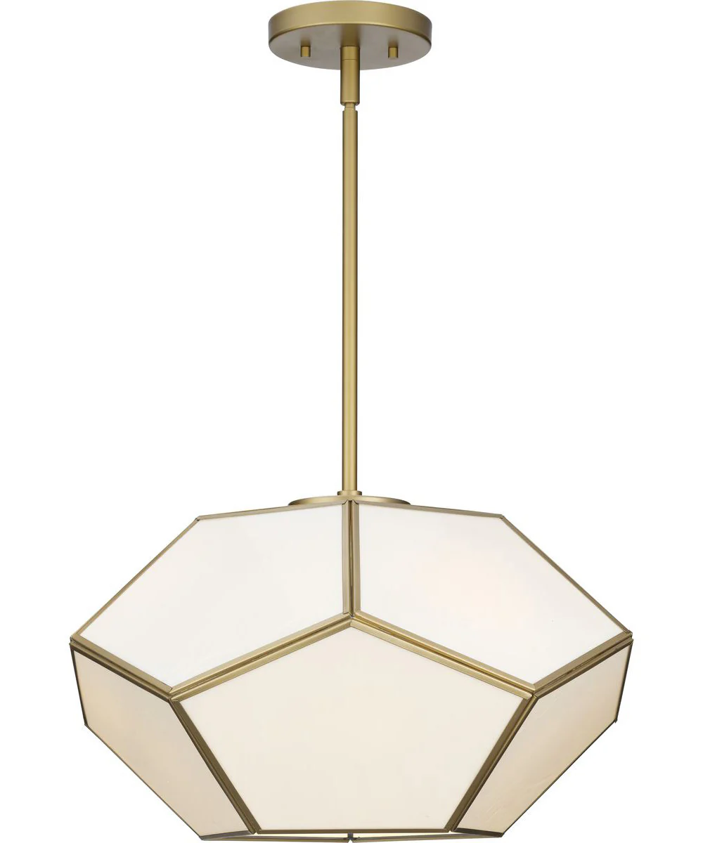 Latham 18 in. 3-Light Flush Mount Vintage Gold - Image 7