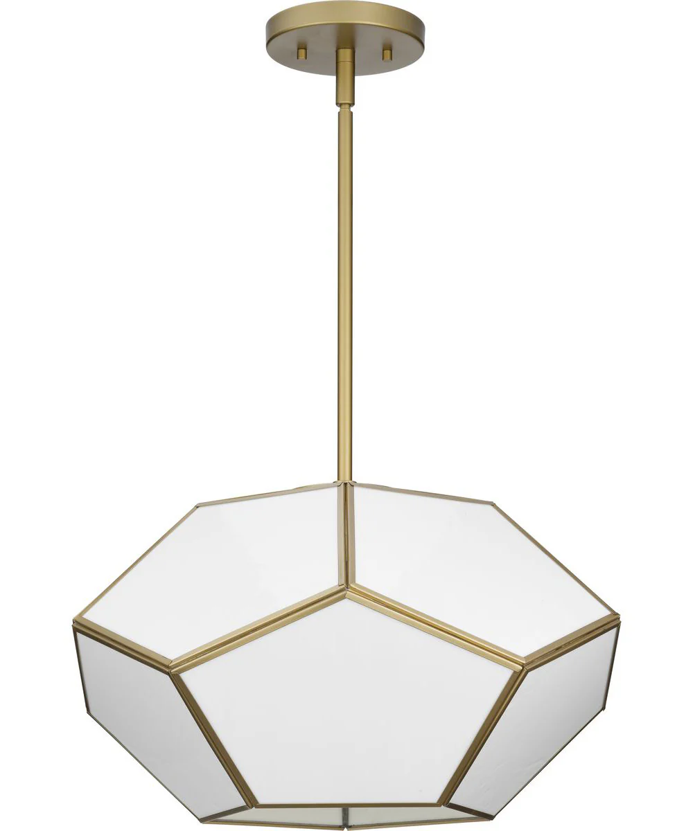 Latham 18 in. 3-Light Flush Mount Vintage Gold - Image 8
