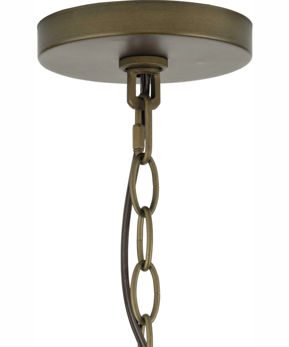 Lattimore 1-Light Pendant Aged Brass - Image 4