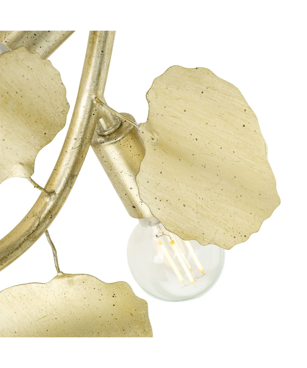 Laurel 4-Light Wall Bracket Gilded Silver - Image 11