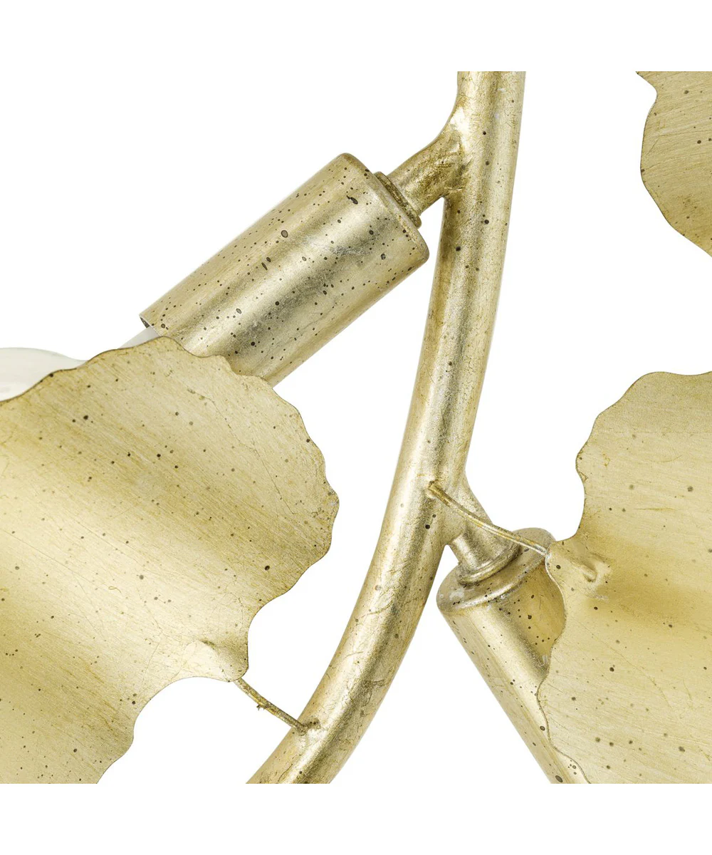 Laurel 4-Light Wall Bracket Gilded Silver - Image 12
