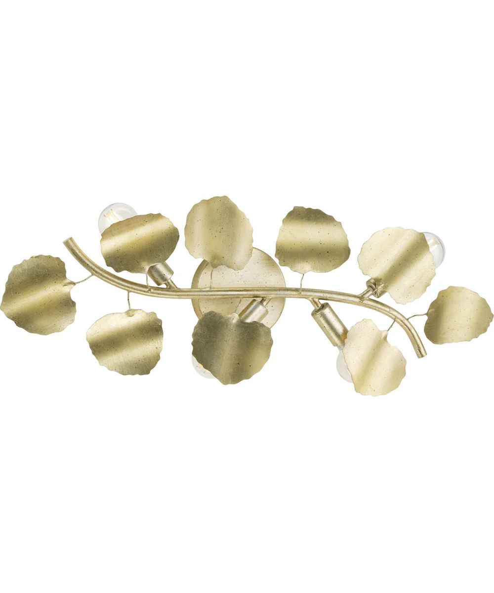 Laurel 4-Light Wall Bracket Gilded Silver - Image 5