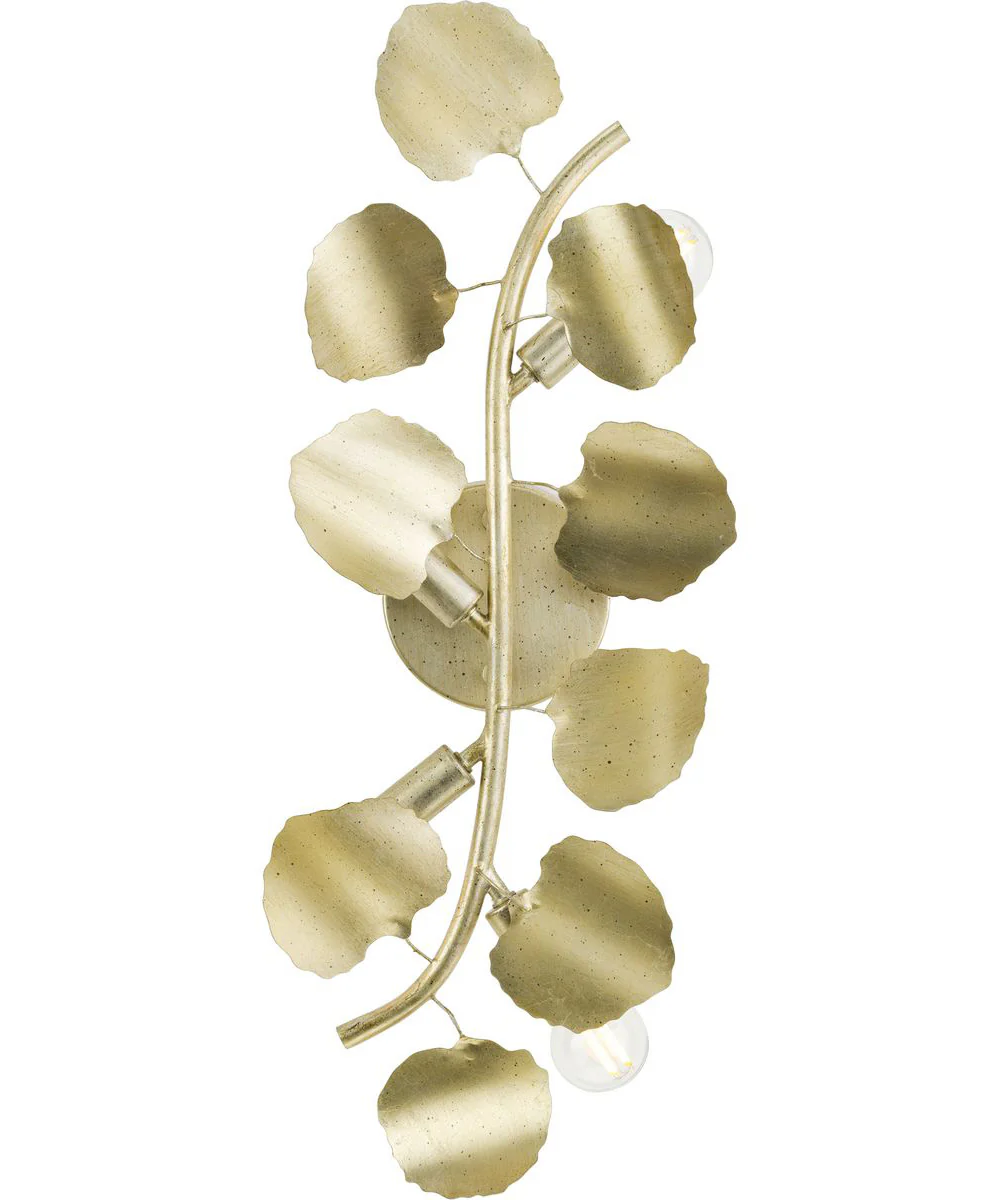 Laurel 4-Light Wall Bracket Gilded Silver - Image 7