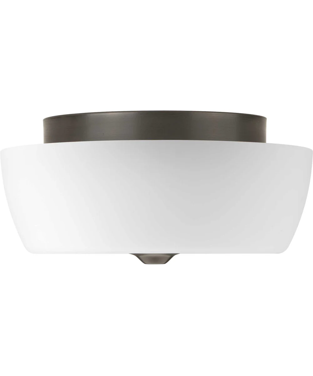 Leap 2-Light 14" Flush Mount Antique Bronze - Image 3