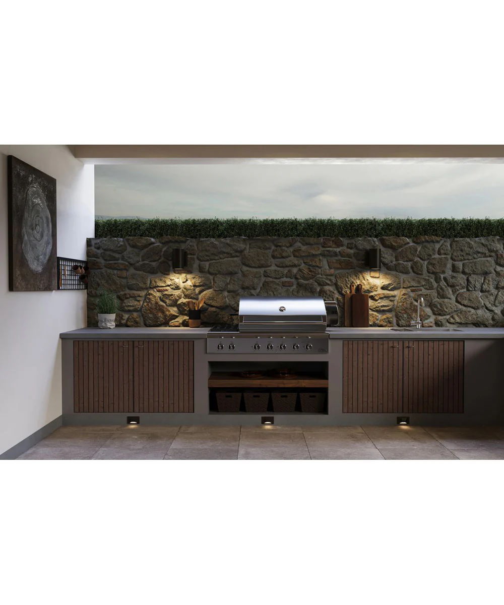 LED Indoor/Outdoor Integrated LED Wall or Step Light with Photocell Antique Bronze - Image 2