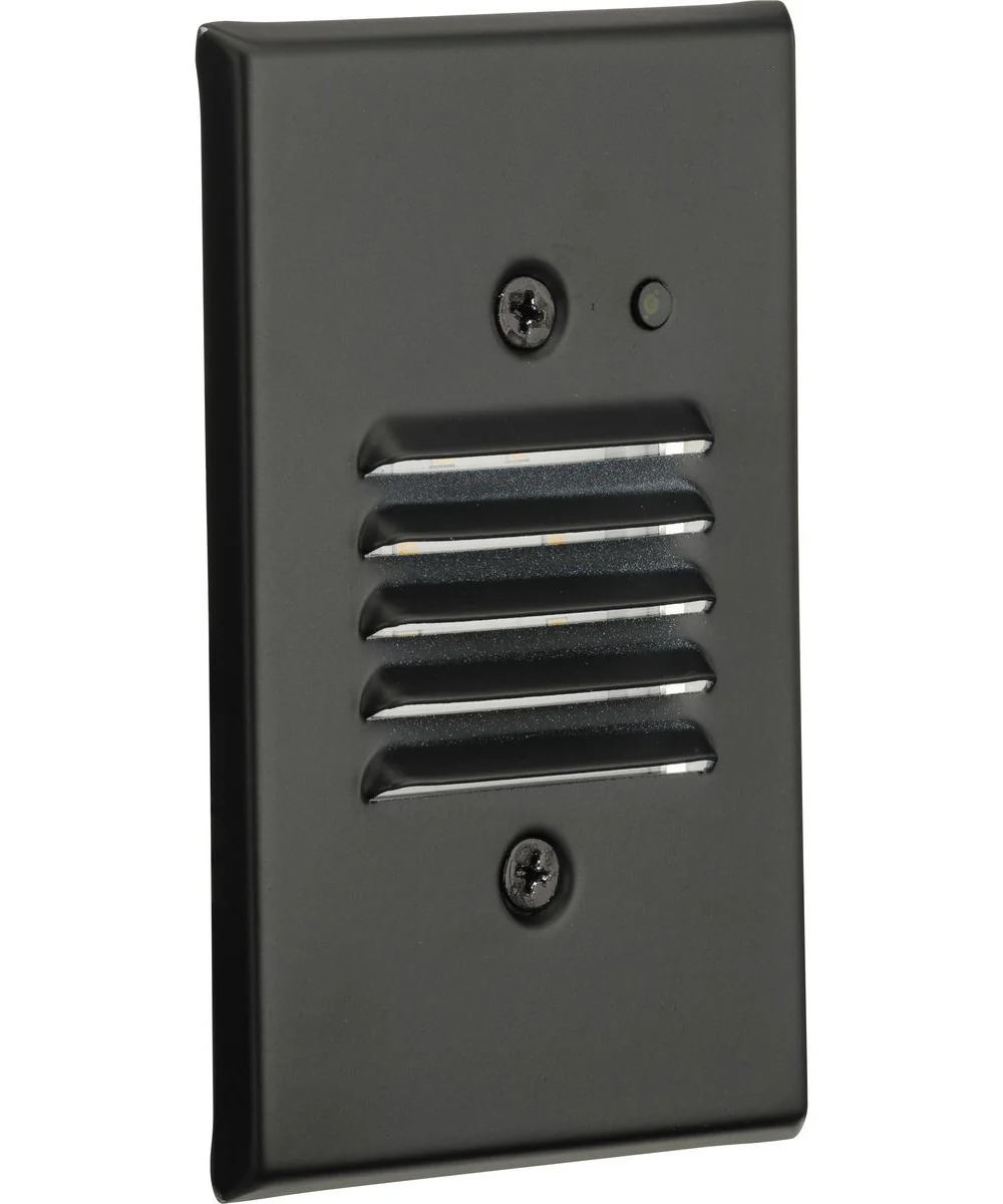 LED Indoor/Outdoor Integrated LED Wall or Step Light with Photocell Black - Image 12