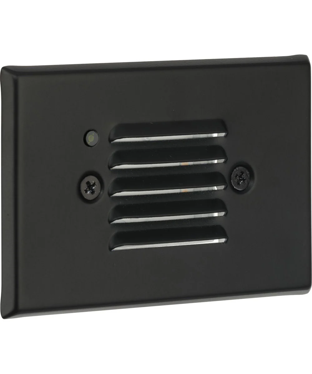 LED Indoor/Outdoor Integrated LED Wall or Step Light with Photocell Black - Image 7