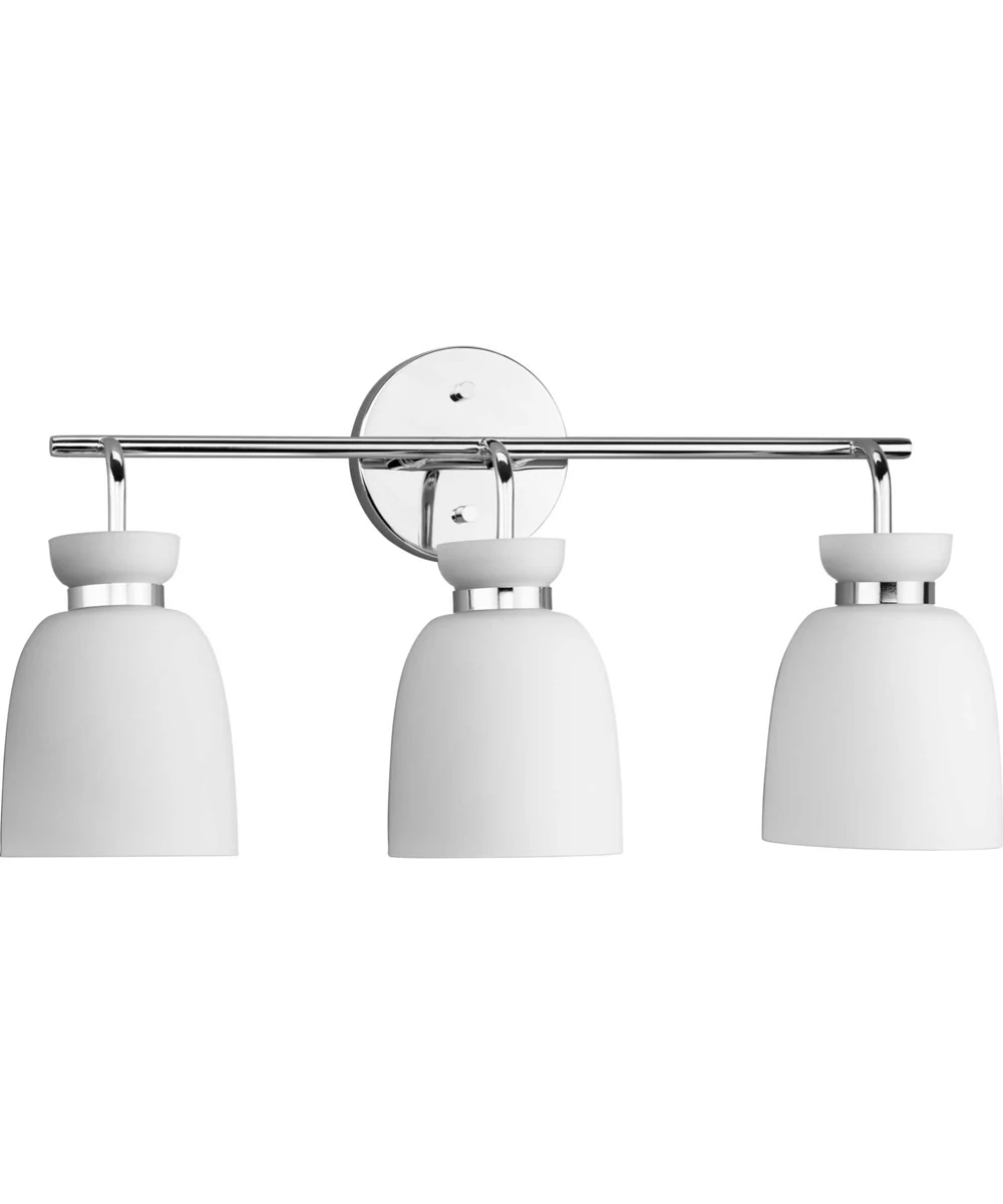 Lexie 3-Light Contemporary Vanity Light Polished Chrome