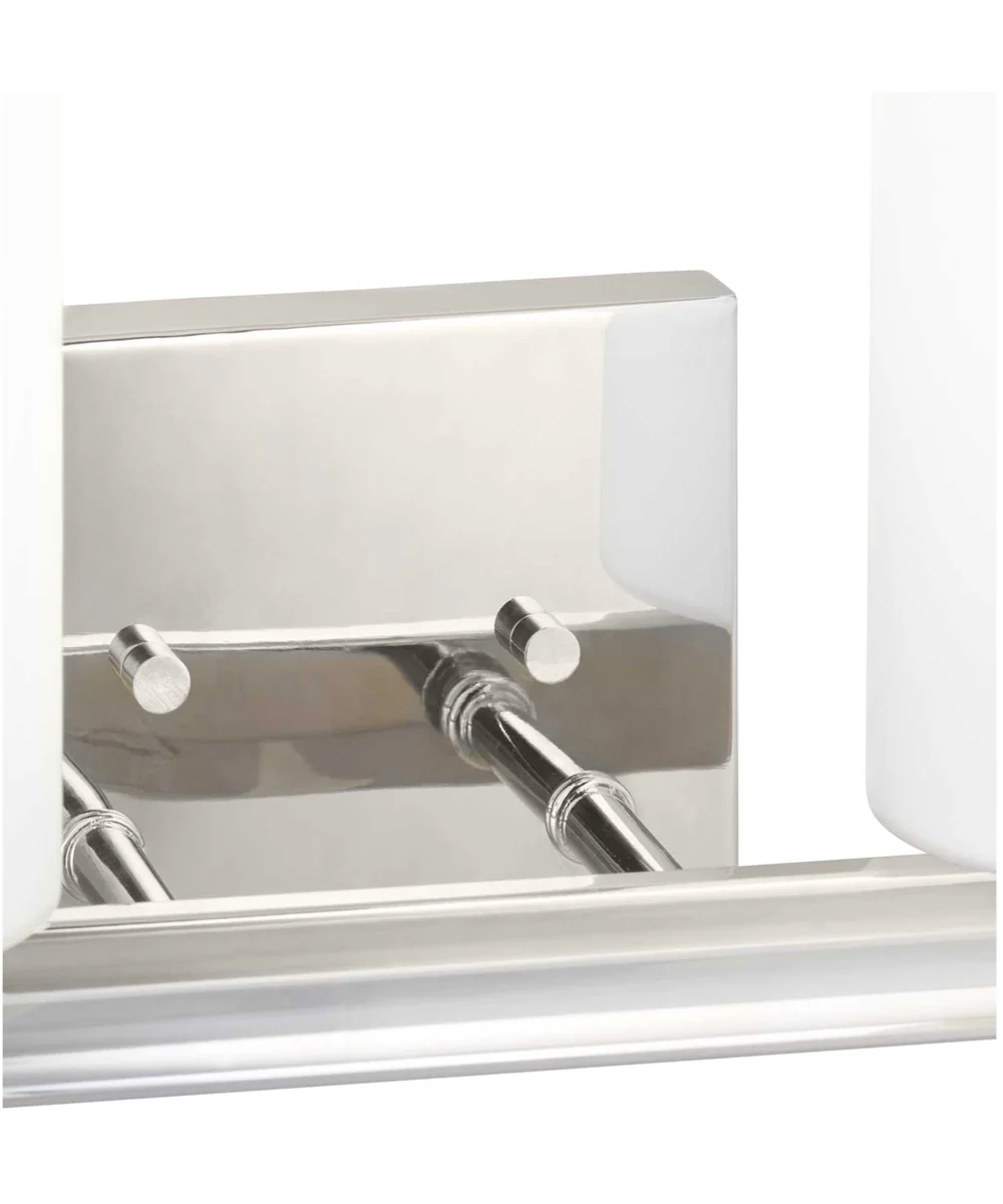 Lisbon 2-Light Bath & Vanity Polished Nickel - Image 2