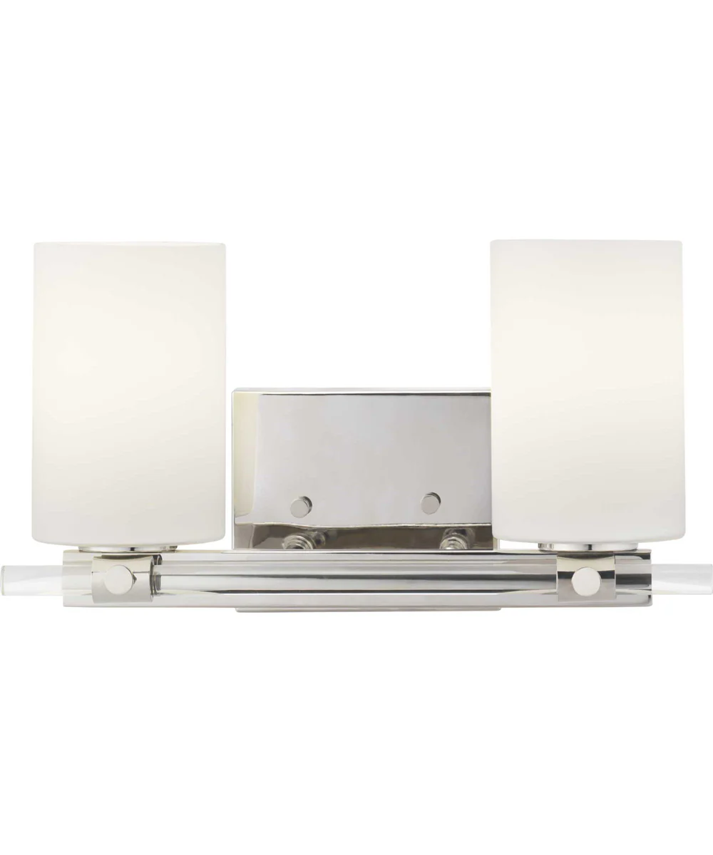 Lisbon 2-Light Bath & Vanity Polished Nickel - Image 5
