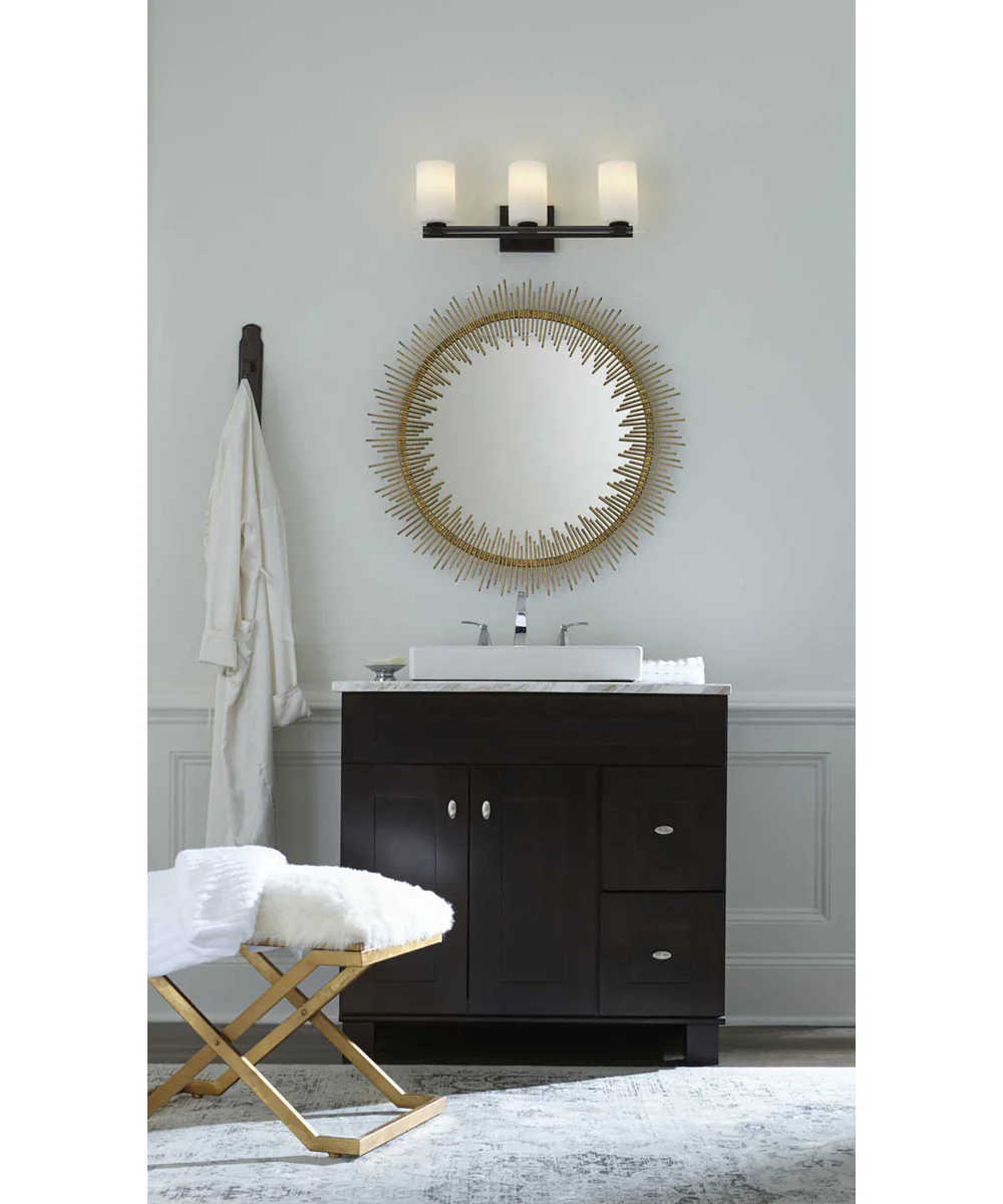 Lisbon 3-Light Bath & Vanity Matte Black - Image 2