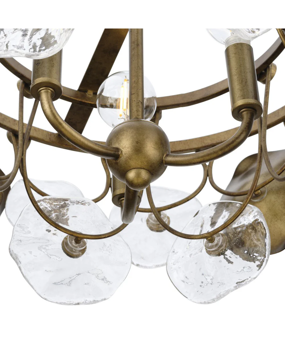 Loretta 3-Light Pendant Gold Ombre - Image 11