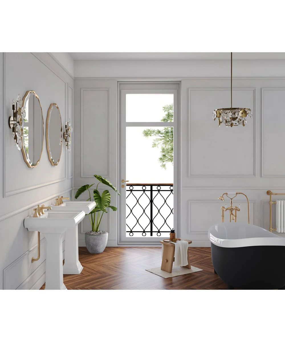 Loretta 3-Light Pendant Gold Ombre - Image 2