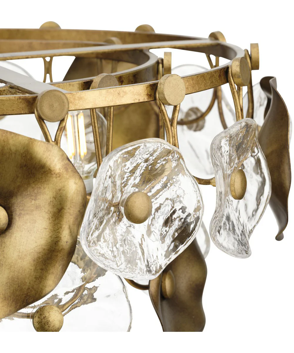 Loretta 3-Light Pendant Gold Ombre - Image 9