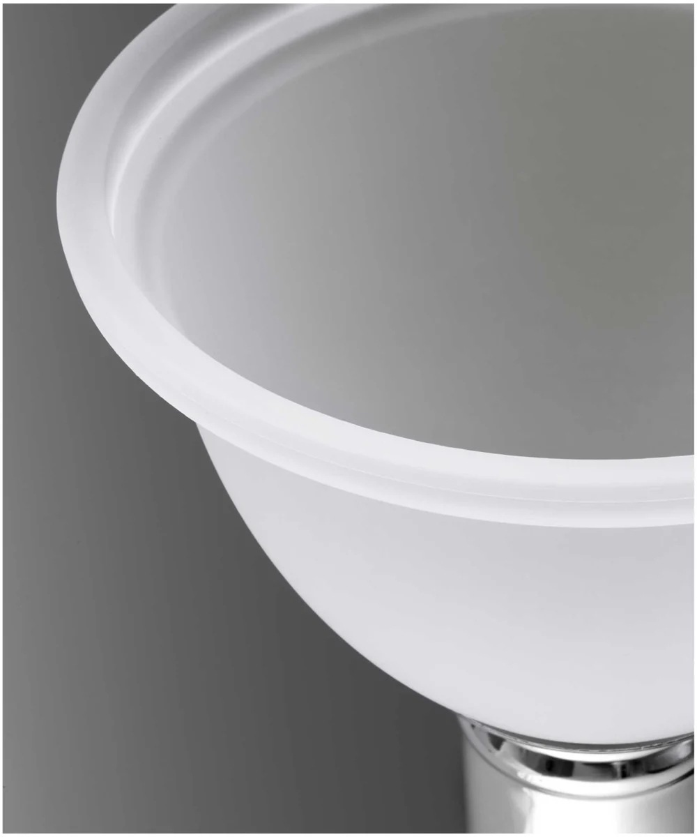 Madison 3-Light Etched Glass Traditional Bath Vanity Light Polished Chrome - Image 7