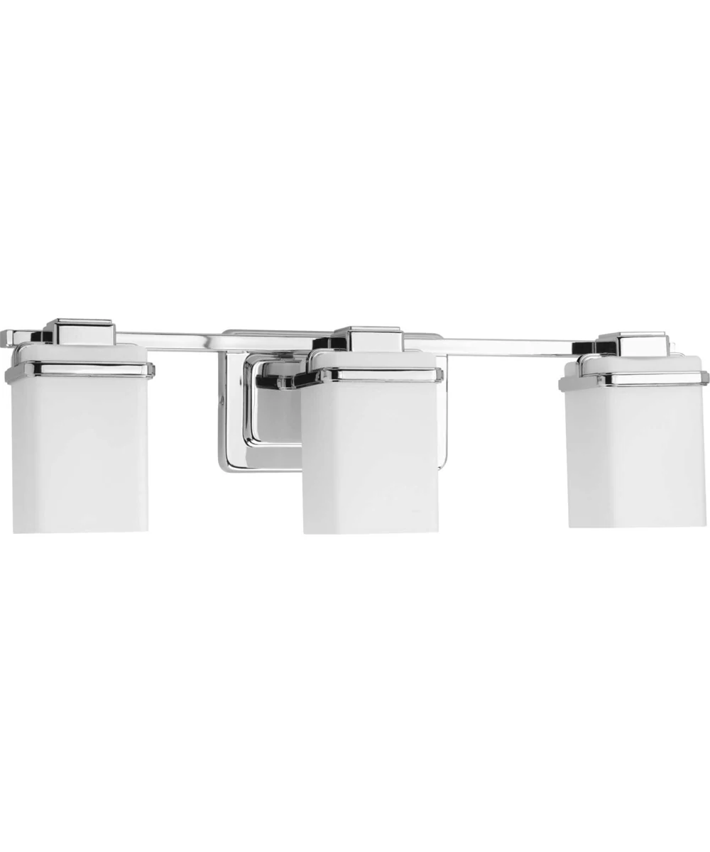Metric 3-Light Bath & Vanity Polished Chrome - Image 2