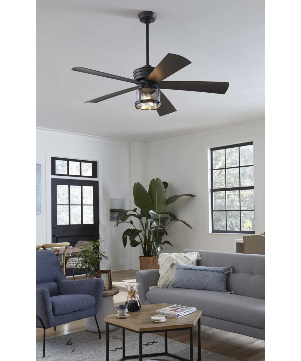 Midvale 5-Blade 56" Indoor/Outdoor Coastal Ceiling Fan Blistered Iron - Image 5